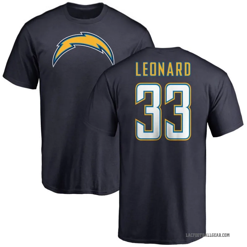 Deane Leonard Men's Navy Los Angeles Chargers T-Shirt -