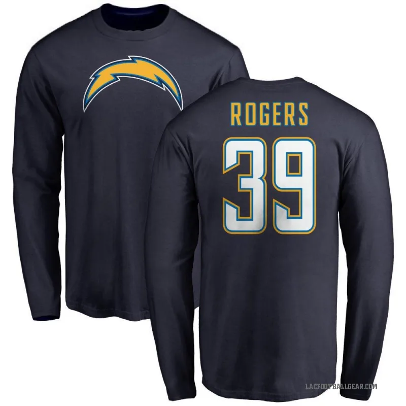 Eric Rogers Men's Navy Los Angeles Chargers T-Shirt - -